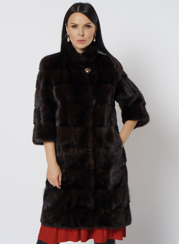 Шуба из норки