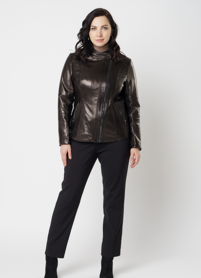 фото Куртка из натуральной кожи модель № 18228