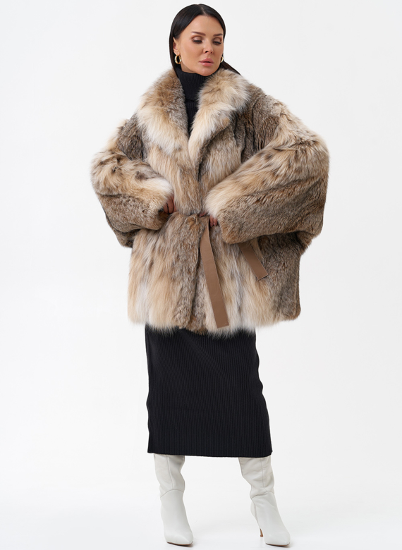 Шуба из рыси